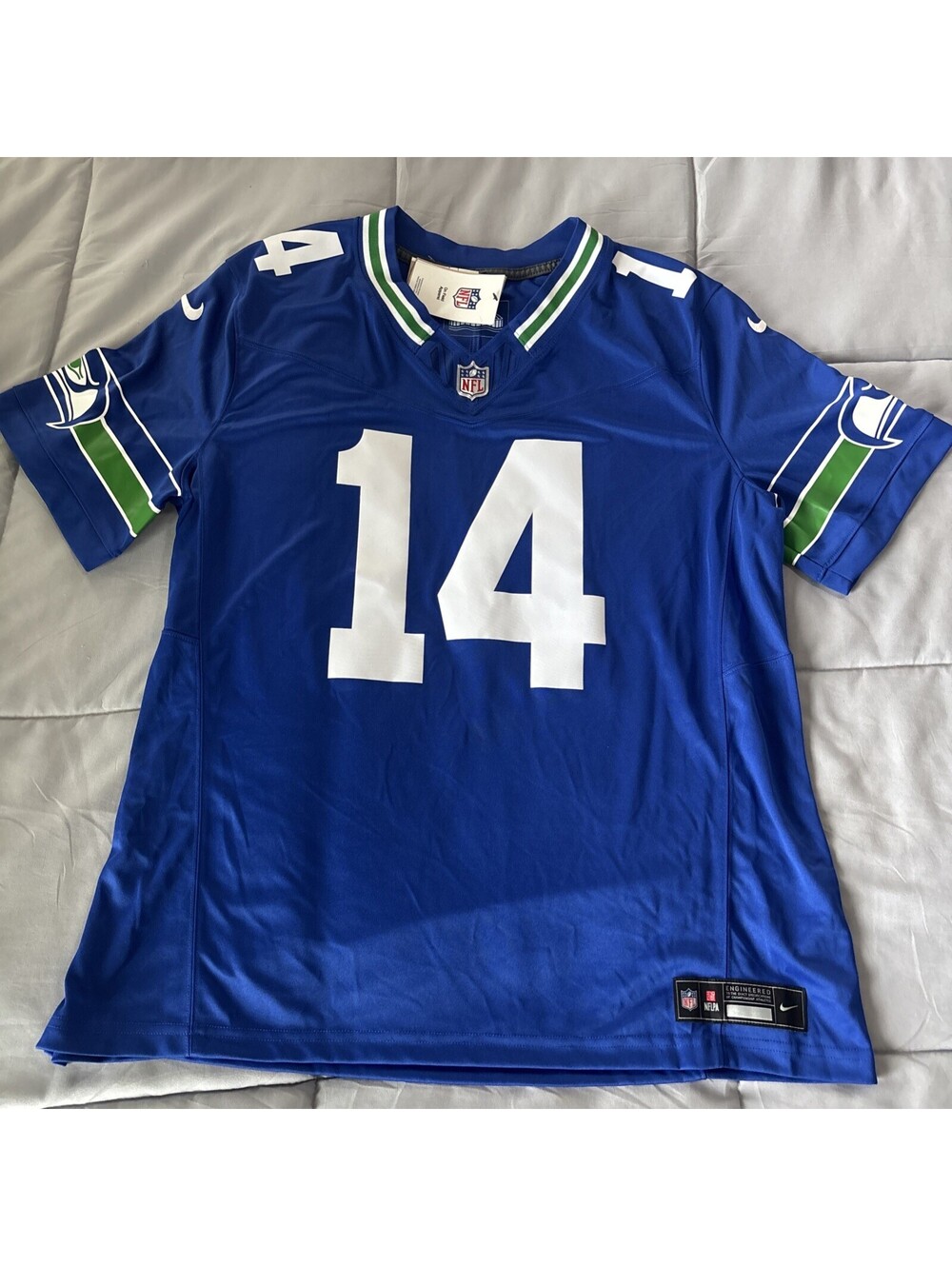 DK Metcalf Seattle Seahawks Nike Alternate Vapor F.U.S.E. Limited Jersey XL